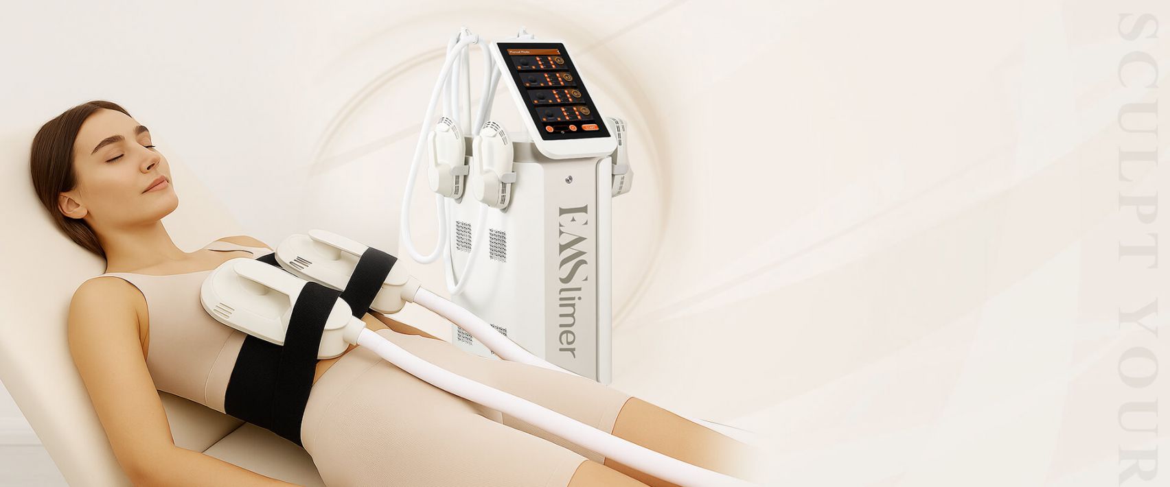 EMSCULPT Magnetic Slimming Equipment – Build Muscle & Burn Fat