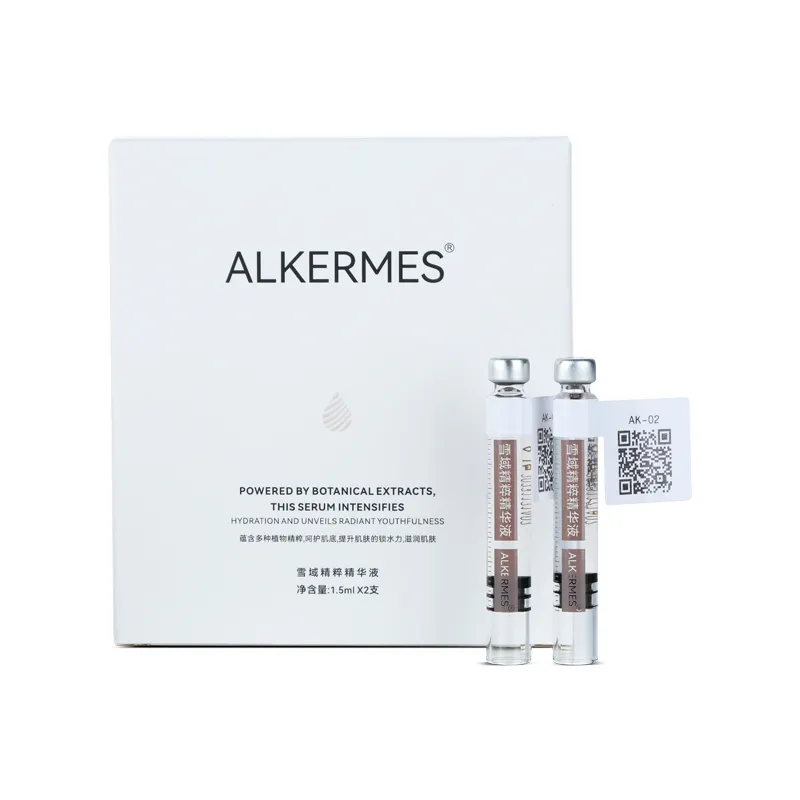 ALKERMES Whitening Serum | 2 Vials | Brightening Essence for Radiant, Even Skin Tone