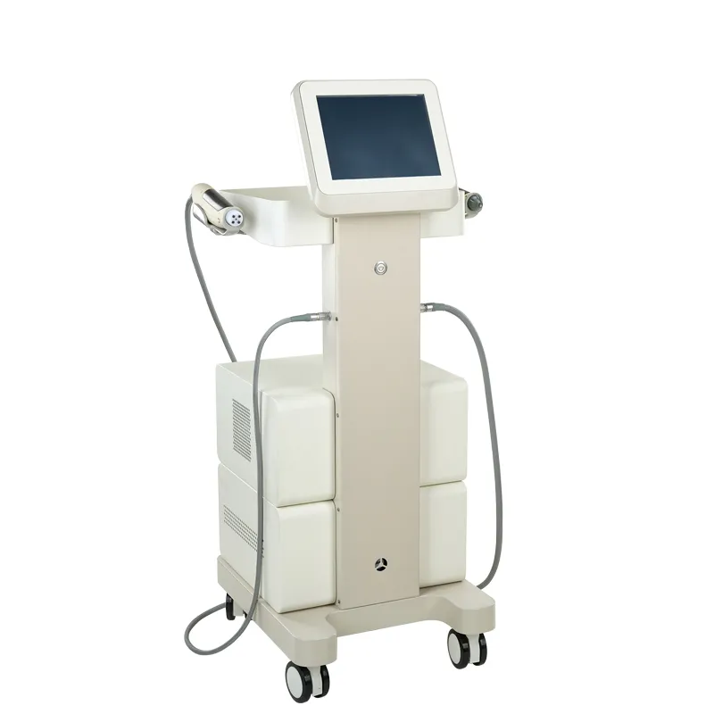 AK-10 Dual-Mode Hydrafacial & Electroporation Machine Side View – High-Pressure & Electroporation Technology