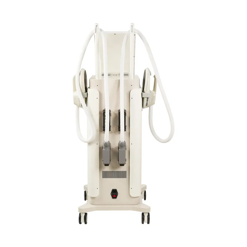 EM06A 4-Channel Magnetic Slimming + RF Device Rear View – Four-Control Body Slimming System