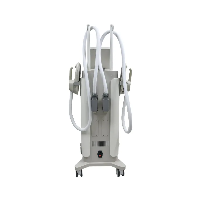 EM11A Standing Magnetic Slimming Device Rear View – Dual-Channel HIFEM & RF Body Sculpting