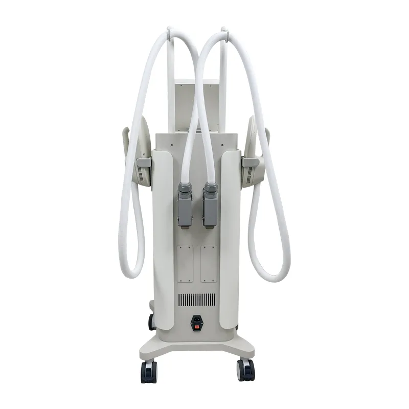 EM11B Standing Dual-Channel Magnetic Slimming Device Rear View – HIFEM Technology