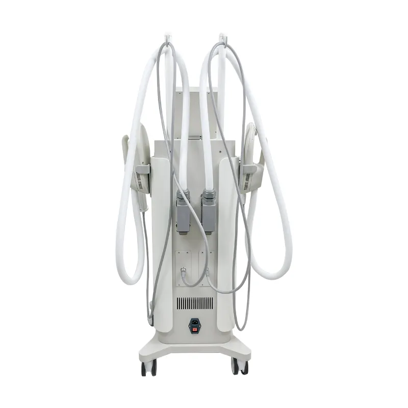 EM13B Standing EMSCULPTUR + ENDO Machine Rear View – HIFEM Muscle Stimulation & + Inner Ball Roller