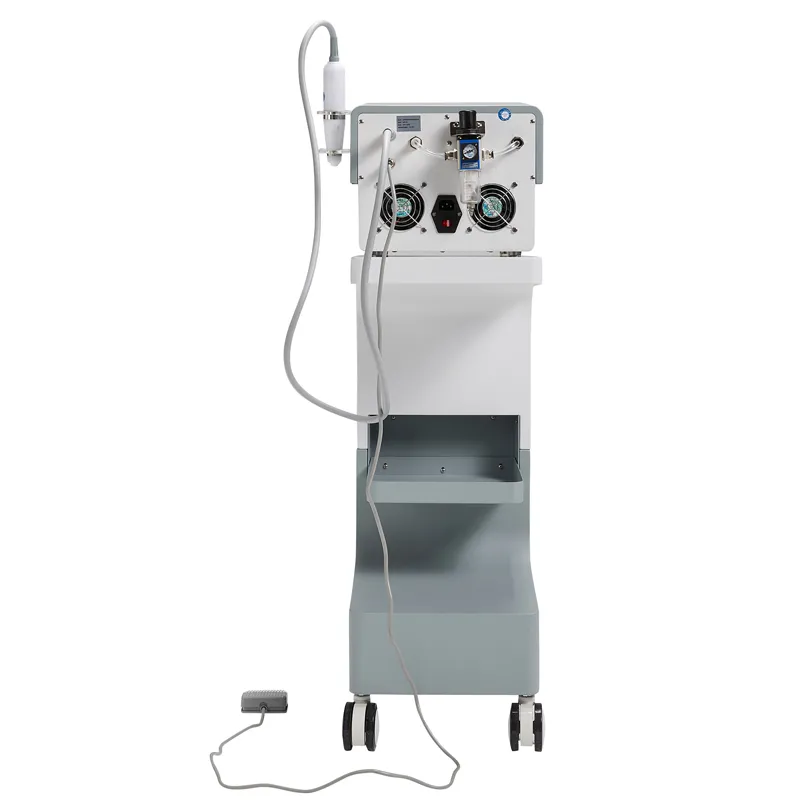 MW-01 Compact High-Pressure Hydrafacial Machine Rear View – Needle-Free Facial Equipment