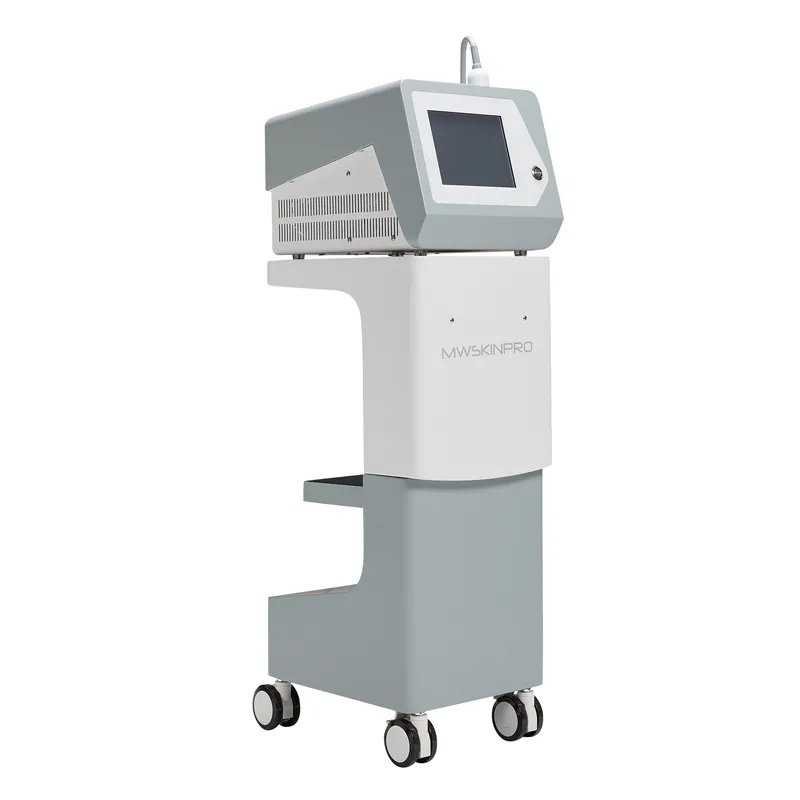 MW-01 Portable Needle-Free Hydrafacial Device Side View – Compact Split-Type