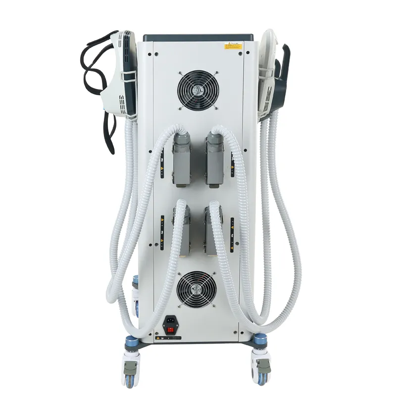 EM14B 4-Channel Magnetic Slimming + Device Rear View – Four-Control Body Slimming System
