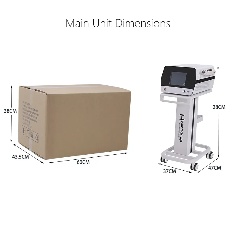 HD-01 Hydrafacial DeviceMain Unit Packaging – OEM/ODM Available