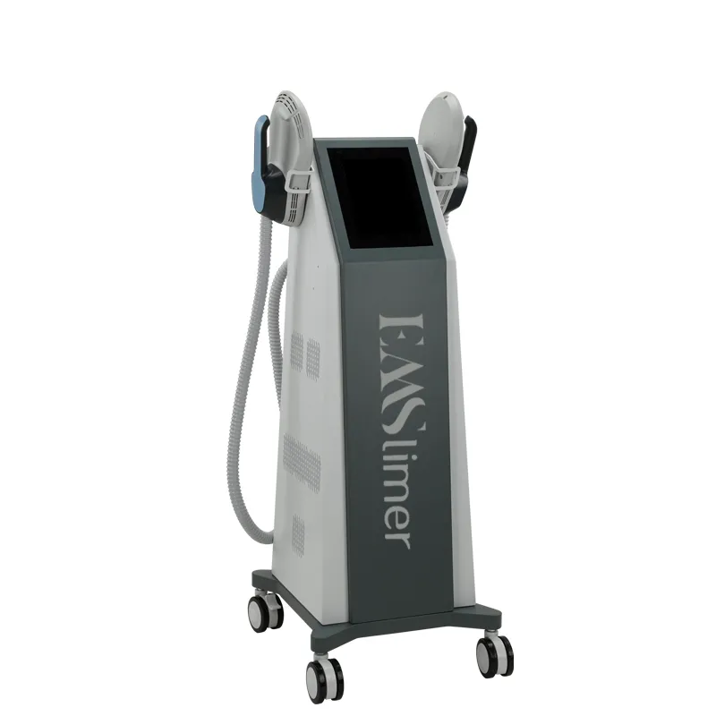 EM02B Standing EMSCULPTUR Machine Side View – High-Intensity Electromagnetic Stimulation