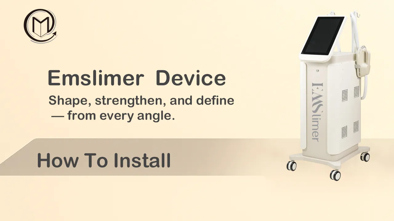EM04B Standing Dual-Channel Magnetic Slimming Device | Installation & Operation Training Video