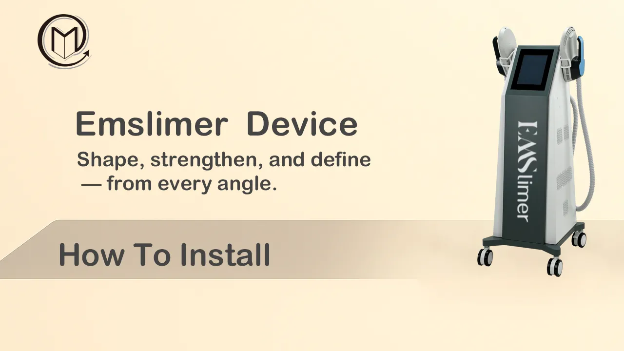 EM02B Standing Dual-Channel Magnetic Slimming Device | Installation & Operation Training Video