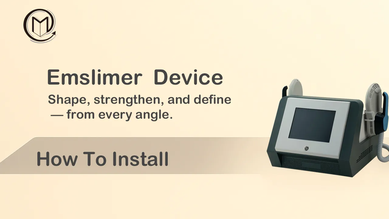 EM01B Desktop Dual-Channel Magnetic Slimming Device | Installation & Operation Guide