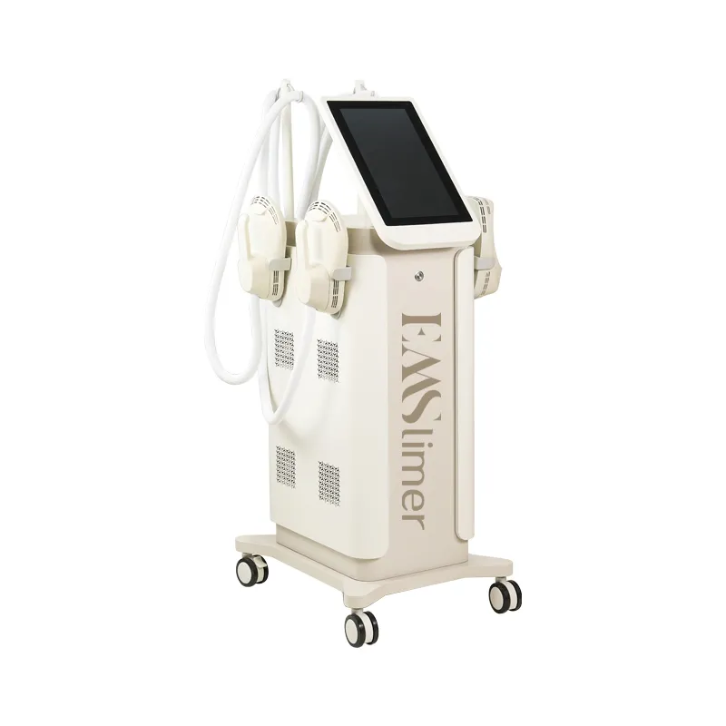 EM06B 4-Channel EMSCULPTUR Side View – HIFEM Muscle Building &  Four-Control Body Slimming 