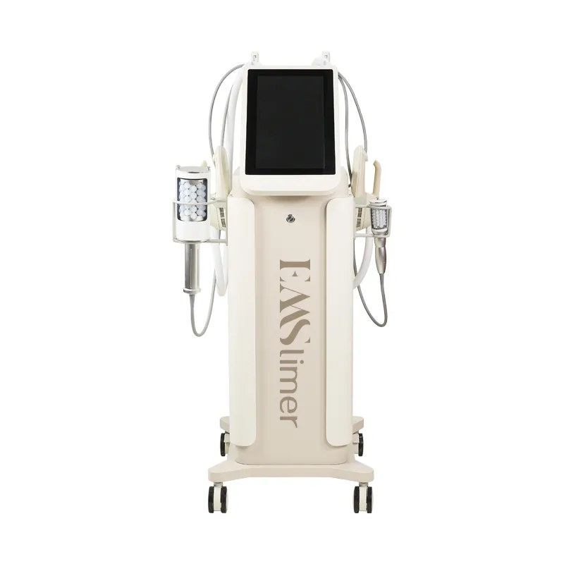 EM07B Standing EMSCULPTUR + ENDO Machine front view – HIFEM Muscle Stimulation & + Inner Ball Roller
