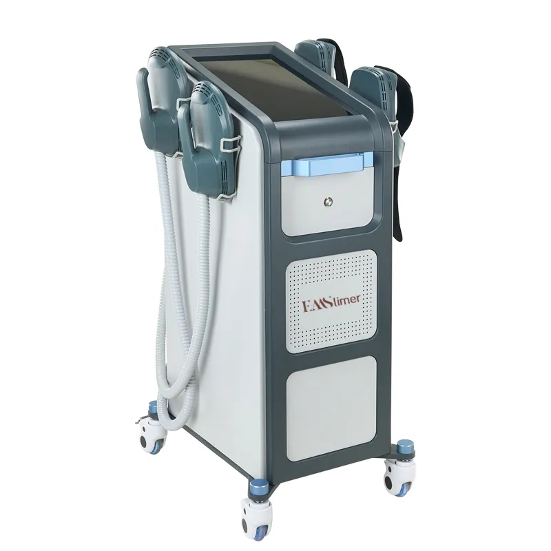 EM14A EMSCULPTUR 4-Channel + RF Machine Side View – HIFEM & RF  Four-Control Body Slimming 