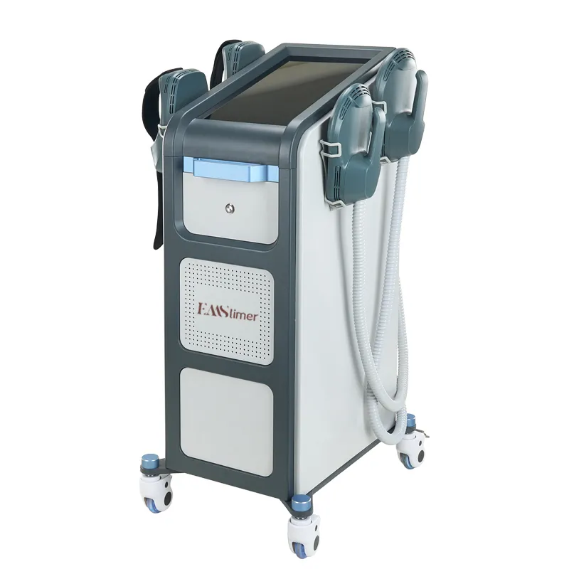 EM14A EMSCULPTUR 4-Channel + RF Machine Side View – HIFEM & RF  Four-Control Body Slimming 