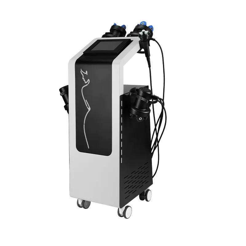 EPILUX SKETCH COMBO 7 body sculpting machine 45-degree perspective showing handpiece ports